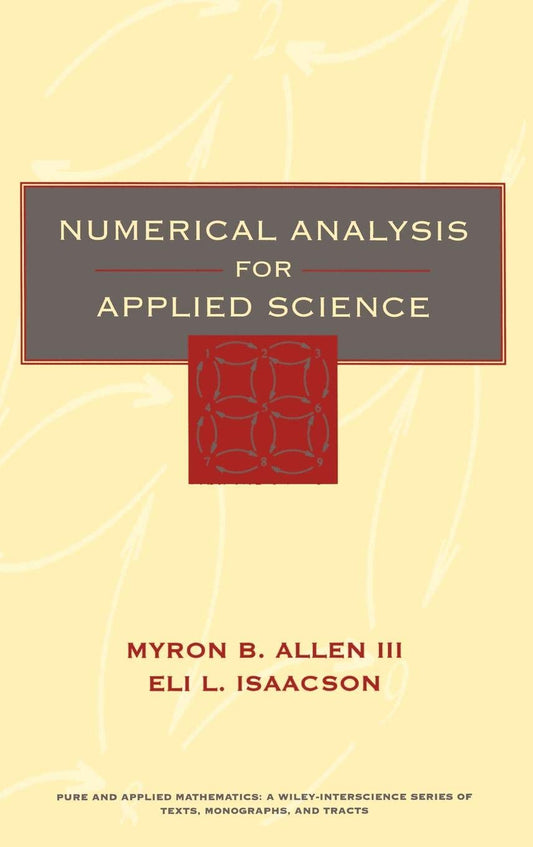 Numerical Analysis for Applied Science image 0