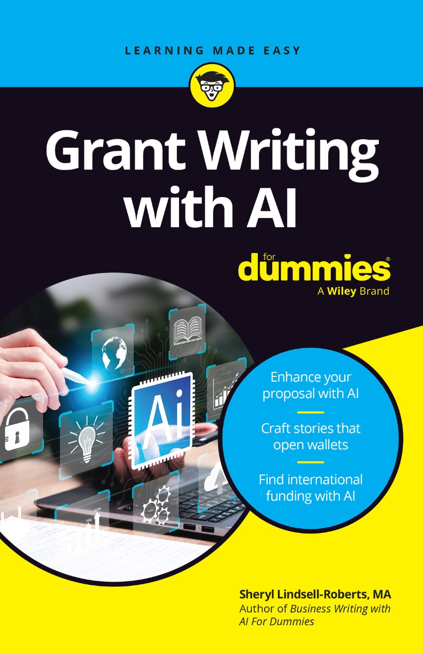 Grant Writing with AI For Dummies image 0