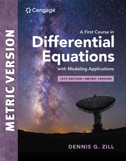 A First Course in Differential Equations with Modeling Applications image 0
