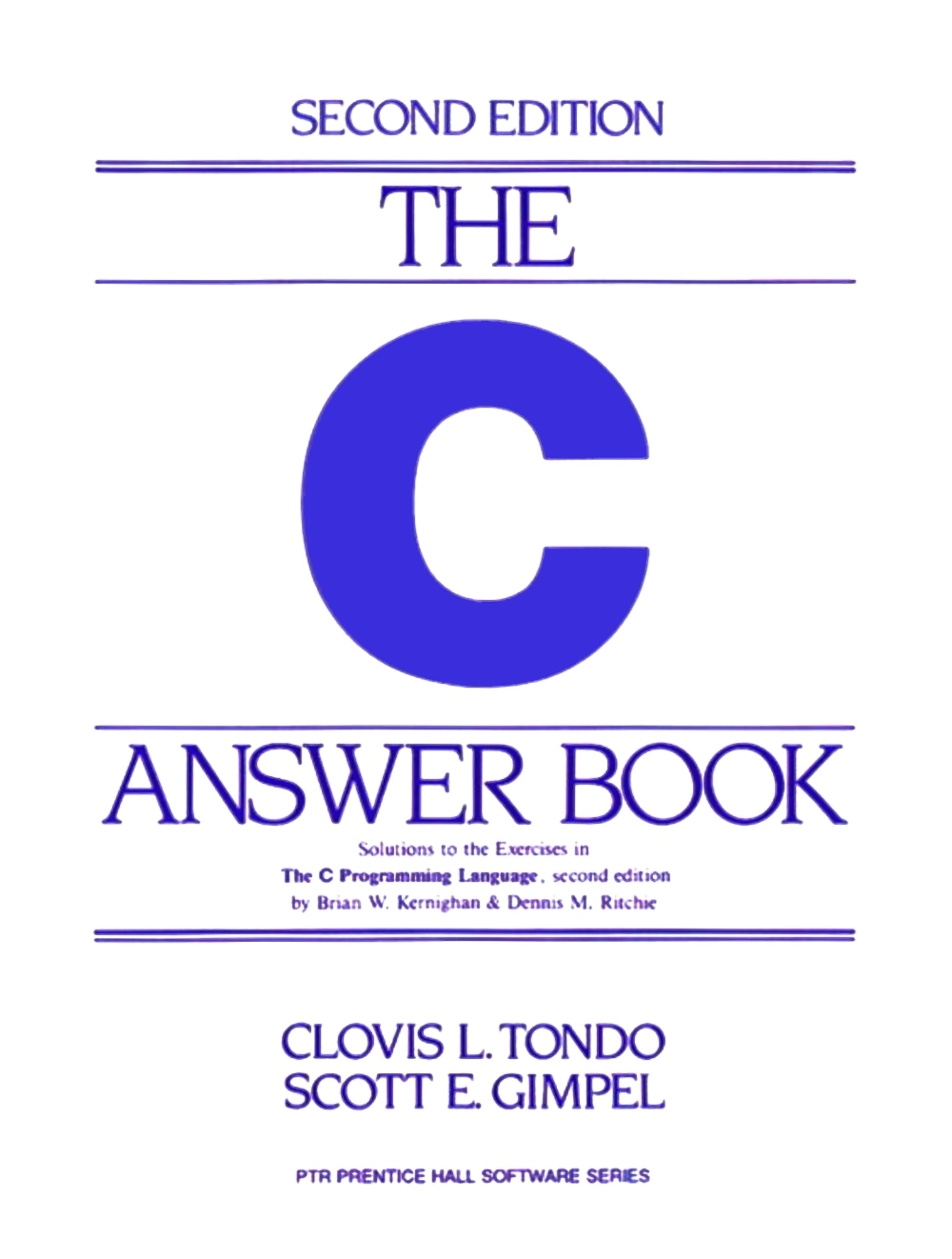 The C Answer Book image 0