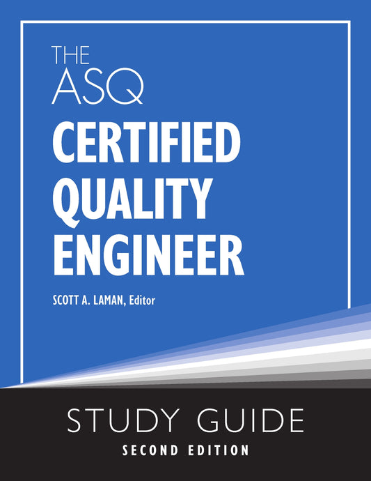The ASQ Certified Quality Engineer Study Guide image 0