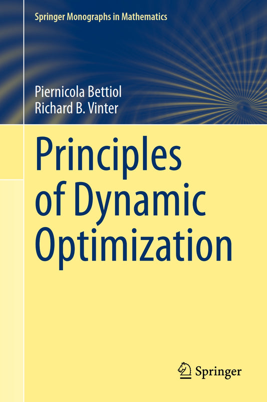 Principles of Dynamic Optimization image 0
