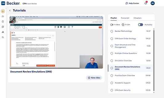 2026 CPA Becker Exam Review Package