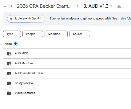 2026 CPA Becker Exam Review Package